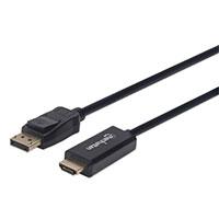 Cable Displayport,manhattan,153188, - HDMI M-m 1080p 3.0m