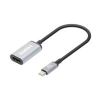 Convertidor,manhattan,153706,usb-c A HDMI H, 4k60hz