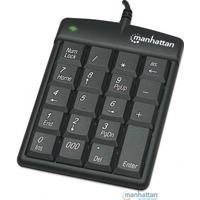 Teclado,manhattan,176354, Numerico USB Negro