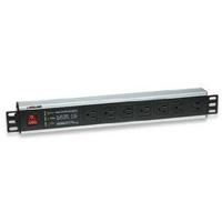 Barra Pdu,intellinet,207102, 7 Cont. Gab/rack 19 1.5u, Supresor De Picos, On/off