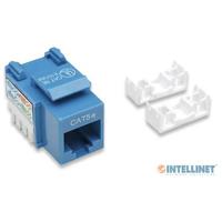 Jack ,intellinet,210546,cat 5e De Impacto Keystone Azul