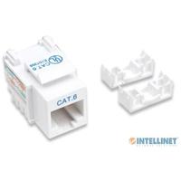 Jack,intellinet,210591, Cat 6 De Impacto (keystone) Blanco