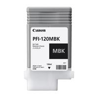 Tanque De Tinta Canon Pfi-120mbk Negro Mate, Capacidad 130 Ml