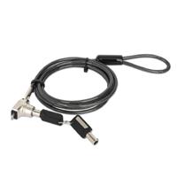 Candado Laptop , Manhattan, 440486 ,nano Llave 1.8mts Gris