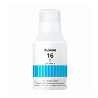 Botella De Tinta Canon Gi-16 Cyan, Rendimiento 9000 Paginas