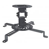 Soporte Proyector,manhattan,461184, P/techo Basico 13.5kg, Negro