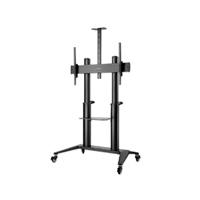 Soporte Tv Tipo Carro/manhattan/ 462341/ 140kg, 70 A 120 Con Inclinación Y Ultrarresistente