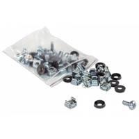 Gabinete 19,intellinet,713658, Tornilleria 100 Sets M6 Bote