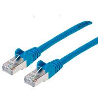 Cable Patch,intellinet,741507, Cat 6a, 4.2m14.0f S/ftp Azul