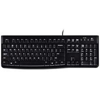Teclado Logitech K120 Alambrico USB Resistente A Derrames (español) Negro