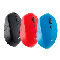 Mouse Acteck Optimize Mi440 R100 / Inalambrico / Receptor USB / Optico / 1600 Dpi / Negro / Ac-916462