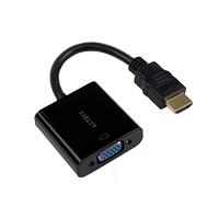 Adaptador Acteck Shift Plus Av400 / HDMI A VGA / 20 Cm / 4k / Negro / Ac-934756