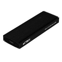 Carcasa Case Enclosure Acteck Armor PRO Hc660 / Disco Duro SSD M.2 / USB C 3.1 / 10 Gpbs / Protocolo Uasp - Trim / Max 4 TB / Aluminio / Negro / Ac-936453