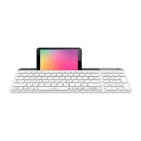Teclado Acteck Inspire Trek Ti747 / Inalambrico / Multidispositivo Dual / Windows - Mac -android / Español / 99 Teclas / Multimedia / Dongle USB - Bt 5.1 - Cable USB / Recargable / Blanco / Ac-940115