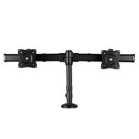 Brazo Para Escritorio De Dos Monitores - Con Barra Horizontal - Soporte De Mordaza/ojal Para Escritorio - Startech.com Mod. Armbarduog