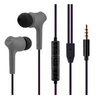 Audifonos Manos Libres Hune Haya Sustentable Trenzado Con Microfono Jack 3.5 (roca)