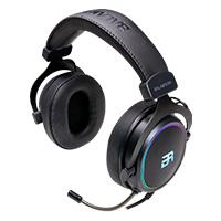 Audifonos Gamer Balam Rush Orphix Hs980 / Diadema USB / Rgb / Inmersivos / Sonido Envolvente 7.1 / Microfono Flexible / Negro / Br-922982