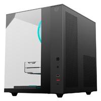 Gabinete Gamer Balam Rush Tank Majestic 6600 / Media Torre / Atx - Micro Atx - Itx / Ventiladores Argb / Cristal Templado / Soporte P/ Tarjeta Grafica 330 Mm / Dual Chamber / Negro / Br-941525