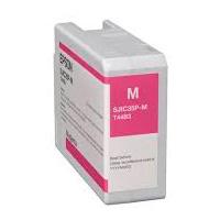 Cartucho Epson Modelo Sjic41p Magenta, Para Tm-c4000
