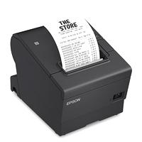 Miniprinter Epson Tm-t88vii, Termica, 80 Mm O 58 Mm, Serial, Usb, Ethernet Recibo /autocortador, Negra
