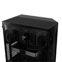 Gabinete Nzxt H6 Flow/ Vidrio Templado/blanco/atx, Micro-atx, Mini-itx/ Mid Tower/gamer