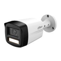 Camara Analoga/ Dahua/ Dh-hac-hfw1209tlmn-a-led-s3/ Bullet Full Color De 2 Mp 1080p/lente De 2.8mm/ 108°de Apertura/ Microfono Integrado/ 40 Mts De Iluminacion/ Dwdr/ Ip67/ Metalica+policarbonato