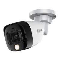 Camara Analoga/ Dahua/ Hac-hfw1801c-il-a/ Bullet 4k De 8 Mp, Iluminador Dual Para Entornos Oscuros, Lente De 2.8 Mm Con Angulo De 106°, Alcance Ir De 20 M, Wdr Real De 120 Db, Tecnologia Super Adapt