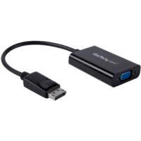 Adaptador De Video Displayport A VGA Con Audio Convertidor Hembra VGA Hd15 A Macho DP 1920x1200 - Startech.com Mod. Dp2vgaa