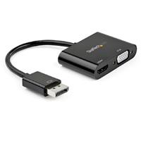 Adaptador De Video Displayport A HDMI VGA - Dongle Convertidor Displayport 1.2 Hbr2 A HDMI 2.0 O VGA 1080p - Startech.com Mod. Dp2vgahd20