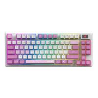 Teclado Inalámbrico Msi Forge Gk600 Tkl W Violet Us Inalámbrico / Bluetooth / USB 2.0 / Rgb