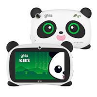 Tablet Kids /a333 Pentacore/ 7 Pulg IPS /4gb Ram/64gb /usb C/2cam/wifi/bluetooth/2500mah/android 15 /panda Ojos Verdes
