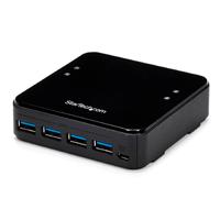 Switch Conmutador USB 3.0 4x4 Para Compartir Dispositivos Periféricos - Startech.com Mod. Hbs304a24a