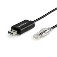 Adaptador USB De 1.8m Para Consola Cisco - 460kbps - Adaptador USB A Rj45 Compatible Con Windows, Mac And Linux - M/m - Startech.com Mod. Icusbrollovr