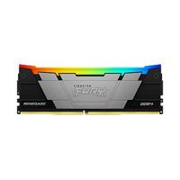 Memoria RAM Kingston Dimm DDR4 32gb 3600mt/s Fury Renegade Black Xmp Rgb Cl18 288pin 1.35v C/disipador De Calor P/pc/gamer/alto Rendimiento Kf436c18rb2a/32