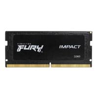 Memoria RAM Kingston Sodimm DDR5 8gb 4800mt/s Fury Impact Black Cl38 262pin 1.1v C/difusor De Calor P/laptop Kf548s38ib-8