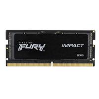 Memoria RAM Kingston Sodimm DDR5 32gb 5600mt/s Fury Impact Black Cl40 262pin 1.1v C/difusor De Calor P/laptop Kf556s40ib-32