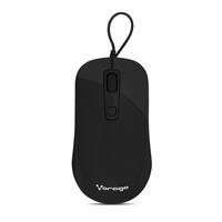Mouse Optico Alambrico / Vorago / Mo-102 / Negro / 1,000 Dpis / USB