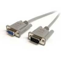 Cable De 1.8m De Extensin Db9 Serie Rs232 Ega Macho A Hembra - Extensor Gris - Startech.com Mod. Mxt100
