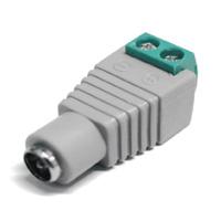 Conector De Energia/ Saxxon/ Psubr13h - Bolsa De 10 Conectores Hembra Para Fuentes De Alimentación/ Terminales Tipo Tornillo Positivo Y Negativo/ Resistente A La Oxidación