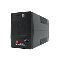 No Break Interactivo Smartbitt Sbnb500 500va / 250w, Clavija Nema 5-15p, 4 Contactos, Tipo Nema 5-15r, Todos Con Respaldo De Baterias, Regulacion Y Supresion De Picos.