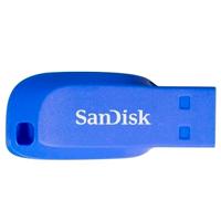 Memoria Sandisk 16gb USB 2.0 Cruzer Blade Z50 Electric Blue Sdcz50c-016g-b35be