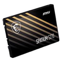 Unidad De Estado Solido SSD Interno 480gb Msi S270 2.5 SATA Lect.360/escrit.450mbs 7mm Pc/laptop/minipc