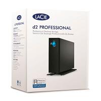 Disco Duro Externo Lacie D2 Professional 18tb 3.5 Escritorio USB 3.1 Tipo-c USB 3.0 Negro WIN Mac Adapt De Alimentacion