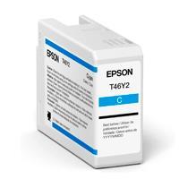 Cartucho Epson Modelo T46y Cyan, Para Plotter P900 (50 Ml)