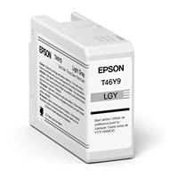 Cartucho Epson Modelo T46y Gris Light, Para Plotter P900 (50 Ml)