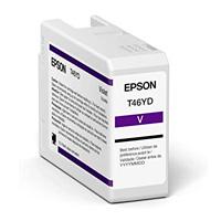 Cartucho Epson Modelo T46y Violeta, Para Plotter P900 (50 Ml)