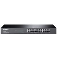 Switch | Tp-link | Tl-sg1024 | 24 Puertos | Rj45 Gigabit 10/100/1000 | No Administrable | Rack 19 Pulgadas