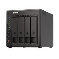 Nas Qnap Ts-453e-8g / 4 Bahias / Torre / Intel Celeron 4nucleos 2.6ghz / 8gb RAM DDR4 / LAN 2,5gbe2 / Hdmi2 / USB 3.22 / USB 2.02 / Soporta M.2 22802 / Hot Swap / No Incluye Discos