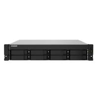 Nas Qnap Ts-832pxu-rp-4g/fuente Redundante/ 8 Bahias SATA HDD 3,5/rack 2u/nucleo Cuadruple 1.7ghz/4gb DDR4 Udimm Ampliable A 16gb/2 Pto 2,5 Gbe /2 Pto 10 Gbe /usb 3.2 X4/ Hotswap/ No Incluye Discos