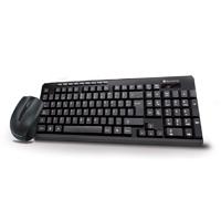 Kit Teclado Y Mouse - Techzone - Tz16comb01-ina - Qwerty - Inalambrico USB A - Baterias Aa / 2 Aaa - Teclas 105 - 2.4ghz - 1600 Dpis - 3 Botones + Scroll - Negro